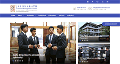 Desktop Screenshot of jaibharathmba.com